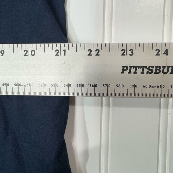 Michael Kors Men's Blue Short Sleeve Button-Down Shirt Logo L Old Money Designer - Picture 5 of 8